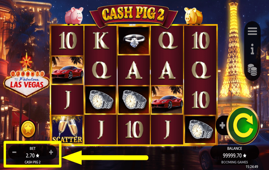 Cash Pig 2 PASSEN SIE IHREN EINSATZ AN.