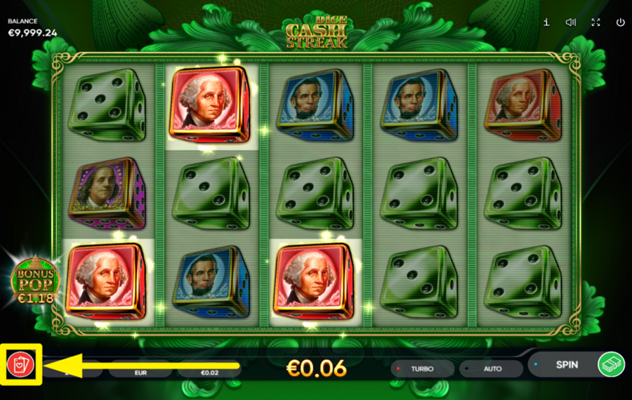 Cash Streak Dice ИСПЫТАЙТЕ СВОЙ ШАНС!