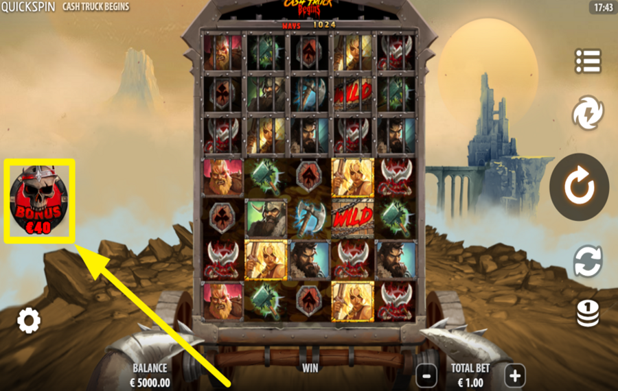 Cash Truck Begins RENDEZ-LE INTÉRESSANT.