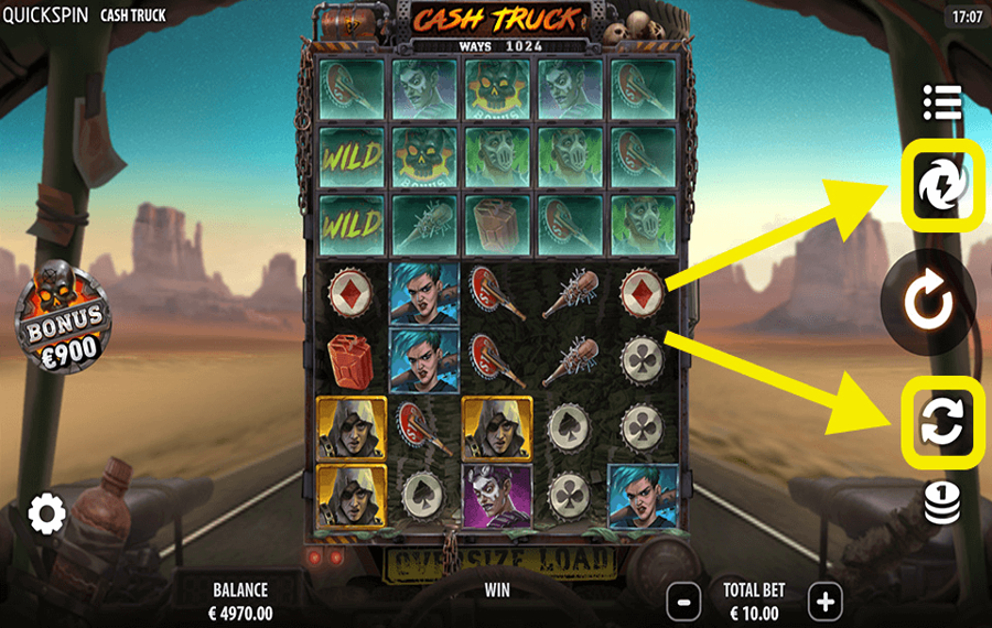 Cash Truck Utilisation des fonctionnalités optionnelles « Lecture automatique » ou « Turbo ».