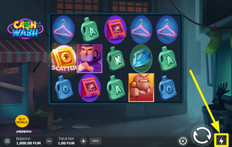 Cash Wash ACCÉLÉREZ L'ACTION !