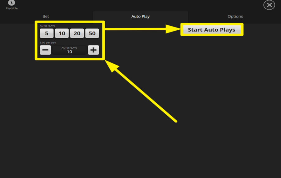 Cashbah Cafe EMPLOY THE AUTOMATIC SPIN.