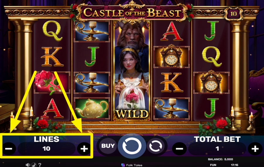 Castle of the Beast SELECT THE LINES.
