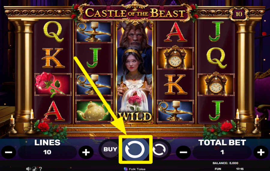 Castle of the Beast SPIN TO WIN!