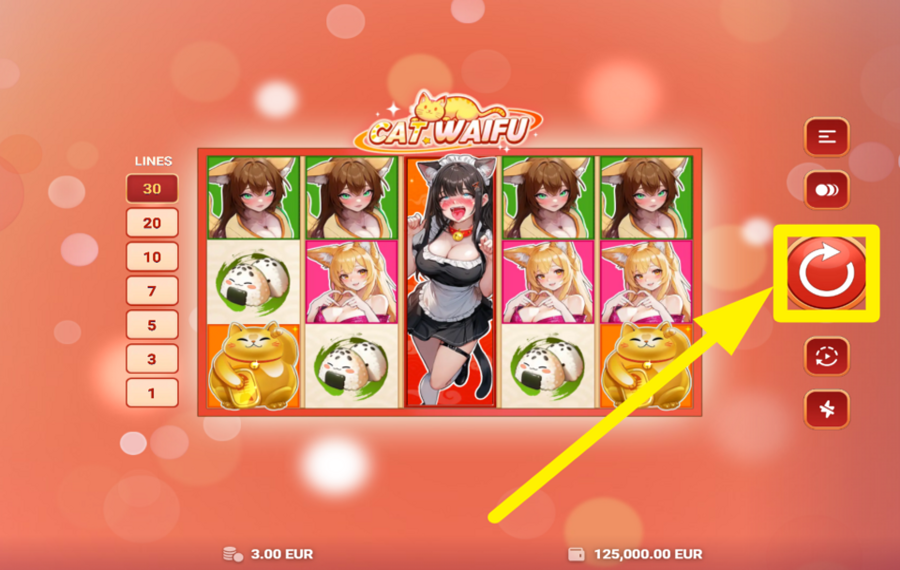 Cat Waifu SPIN FOR SUCCESS!