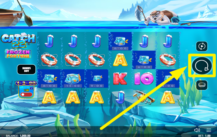 Catch 22 Frozen Fortune EMBÁRCATE EN TU JUEGO.