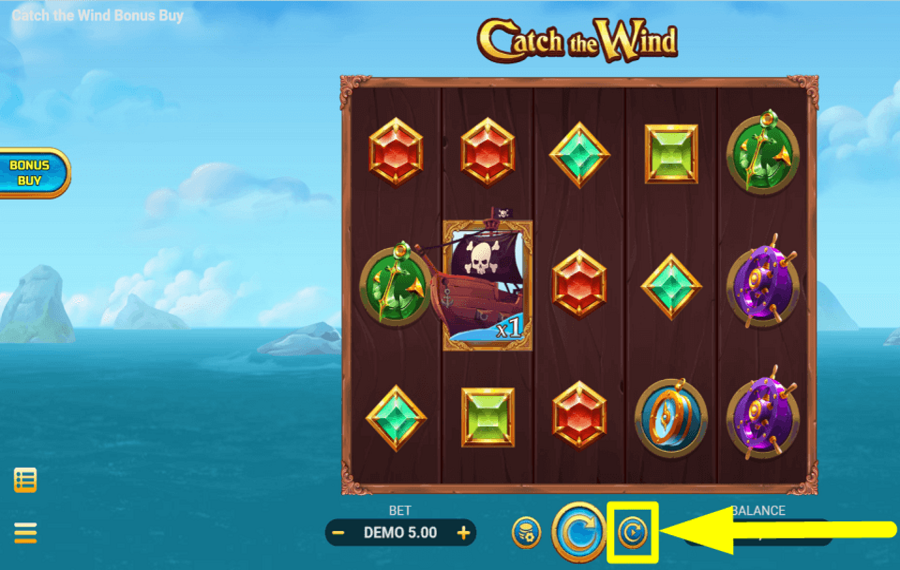 Catch The Wind Bonus Buy CONTINUE WITH AUTOPLAY.