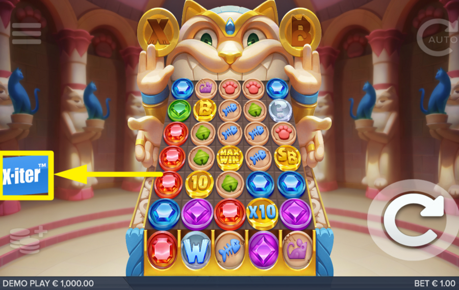 Catemple Rufen Sie den X-ITER-Modus auf.