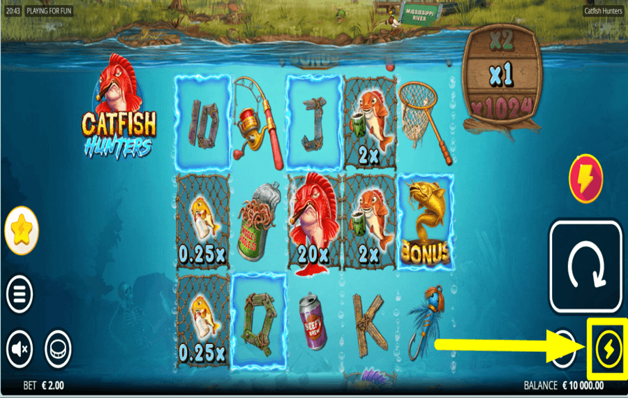 Catfish Hunters ENABLE TURBO MODE.