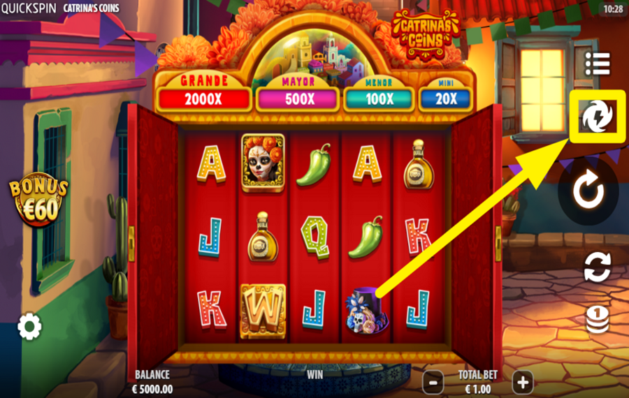 Catrinas Coins AMP UP THE GAME.