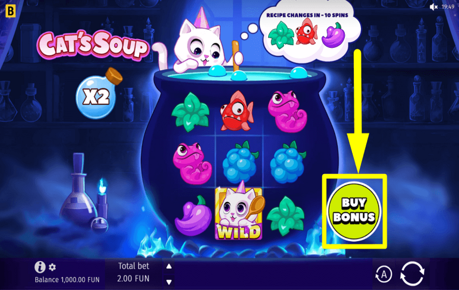 Cats Soup КУПИТЕ БОНУС.