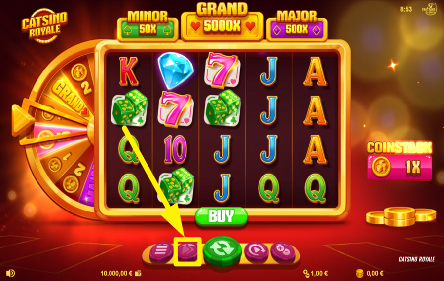 Catsino Royale MAXIMISEZ LA VITESSE.