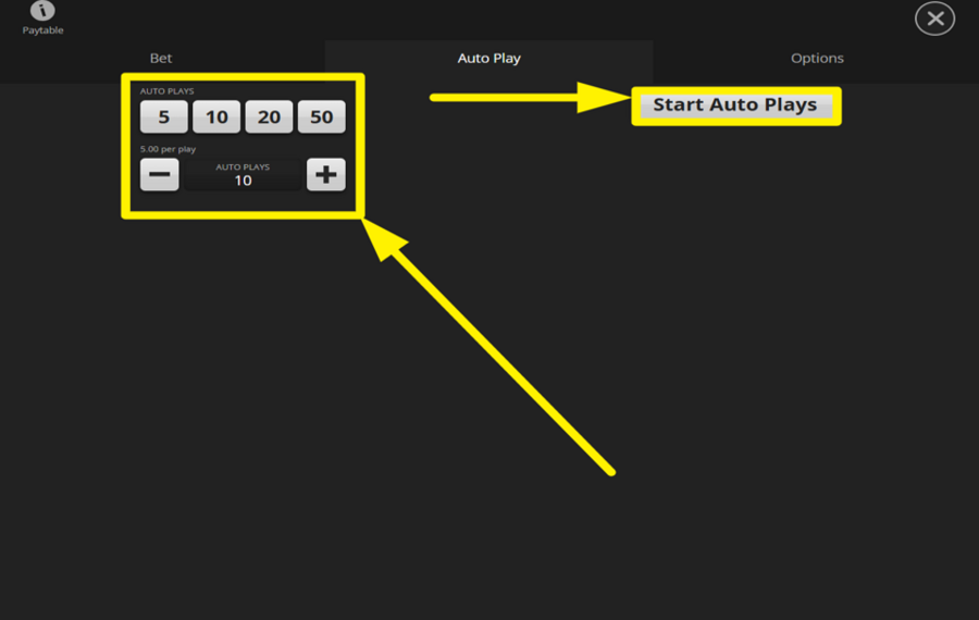 Cauldron of Cash SPIN THE REELS AUTOMATICALLY.