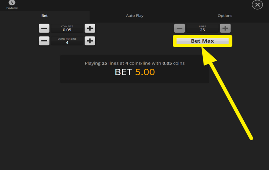 Cauldron of Cash SELECT THE TOP BETTING OPTION.