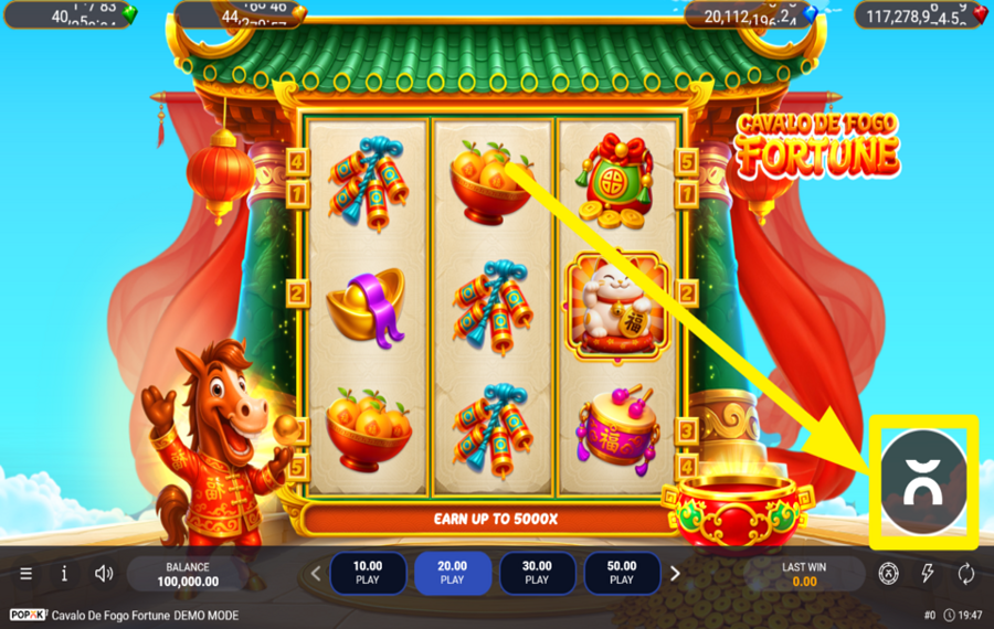 Cavalo De Fogo Fortune ENTER THE ACTION!