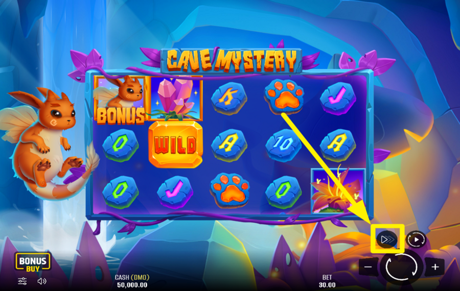 Cave Mystery PASSEZ À LA VITESSE SUPÉRIEURE.