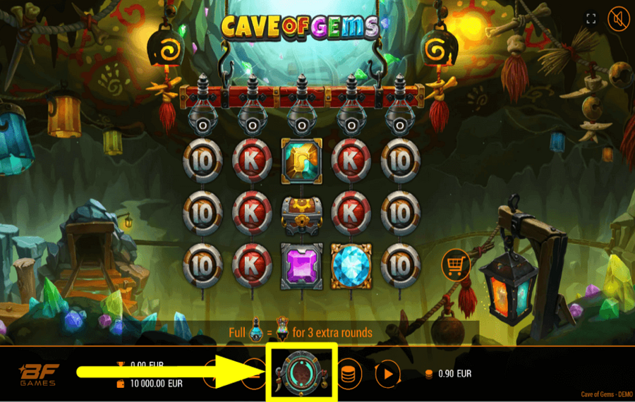 Cave Of Gems PLAY THE GAME.