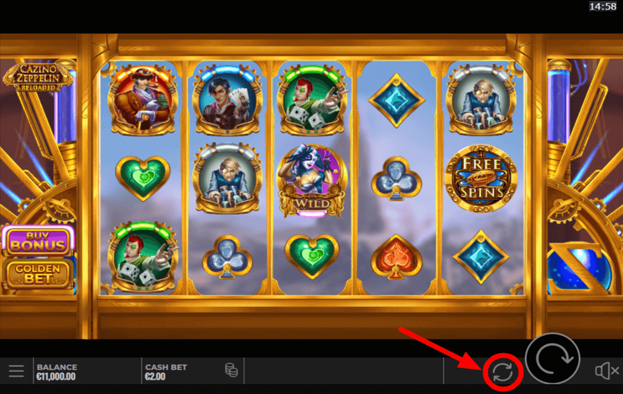 Cazino Zeppelin Reloaded Lecture automatique
