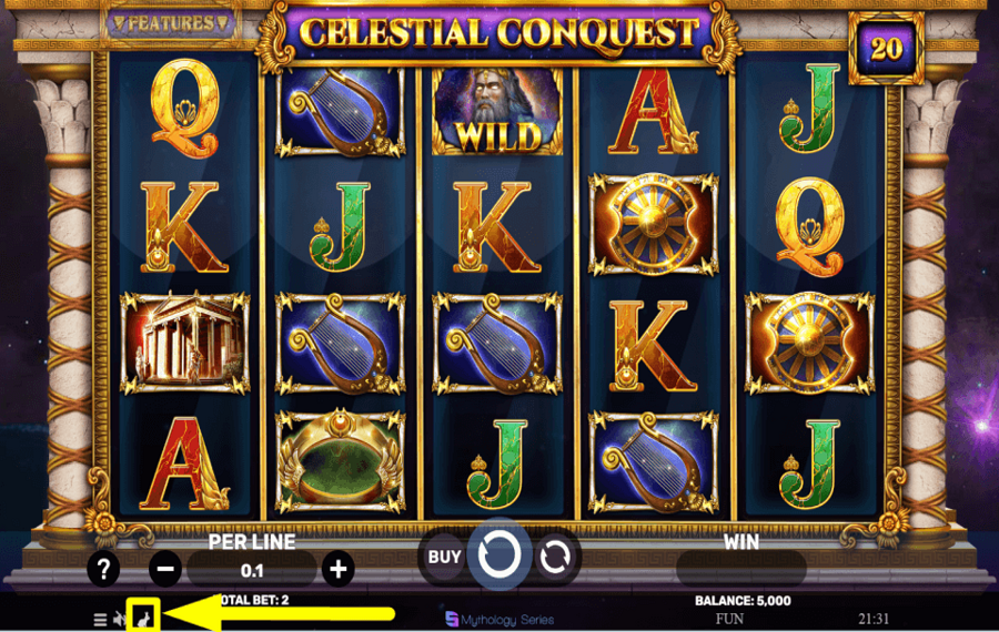 Celestial Conquest TURBO-MODUS AKTIVIEREN.