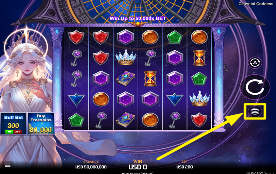 Celestial Goddess FAITES VOTRE PARI.