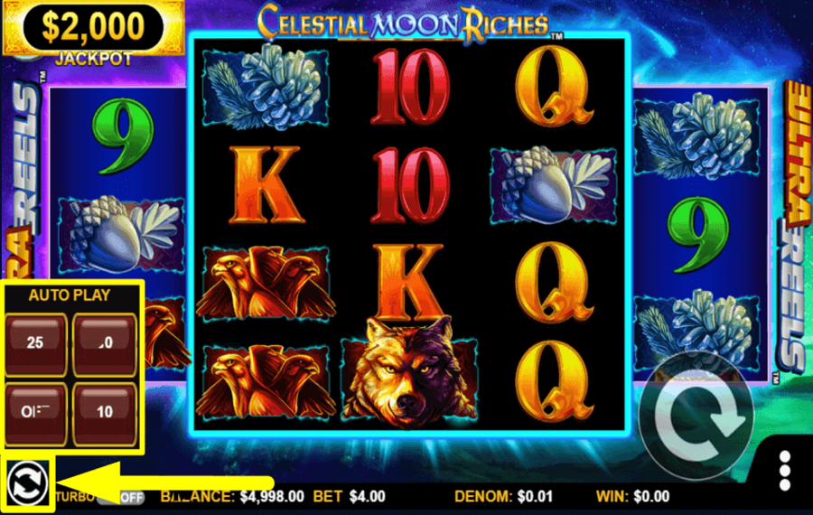 Celestial Moon Riches CONSIDER AUTOPLAY.