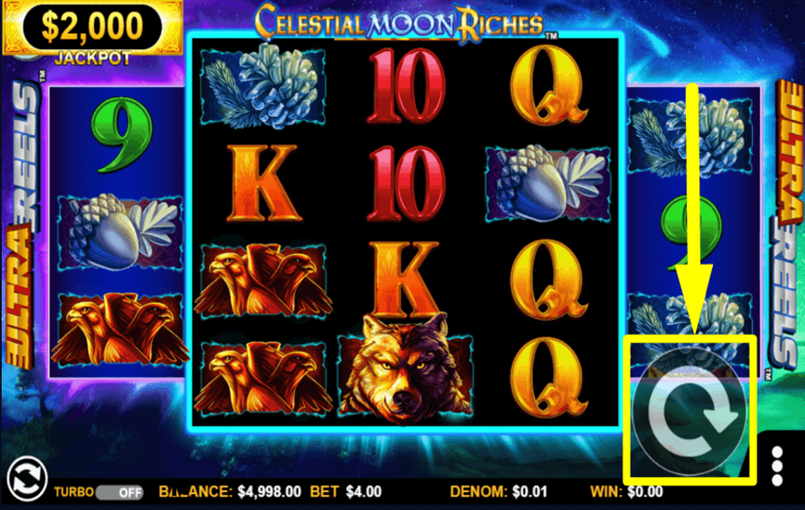 Celestial Moon Riches COMMENCE GAMBLING.