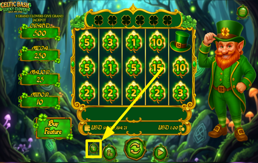 Celtic Bash Lucky Clover Hold and Spin ¡DESATA LA POTENCIA TURBO!