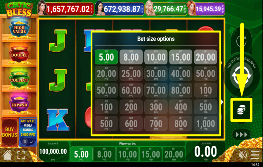 Celtic Bless PLATZIEREN SIE IHREN EINSATZ.