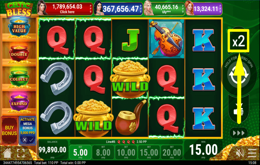 Celtic Bless WEITER ZUM SPIELEN.