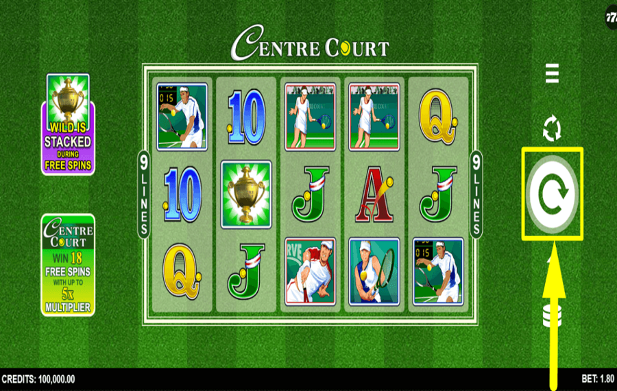 Centre Court GIRA LOS CARRETES.