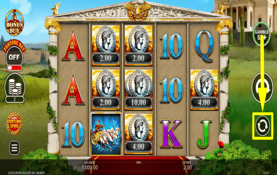 Centurion Bigger Big Money ACTIVER LA LECTURE AUTOMATIQUE.