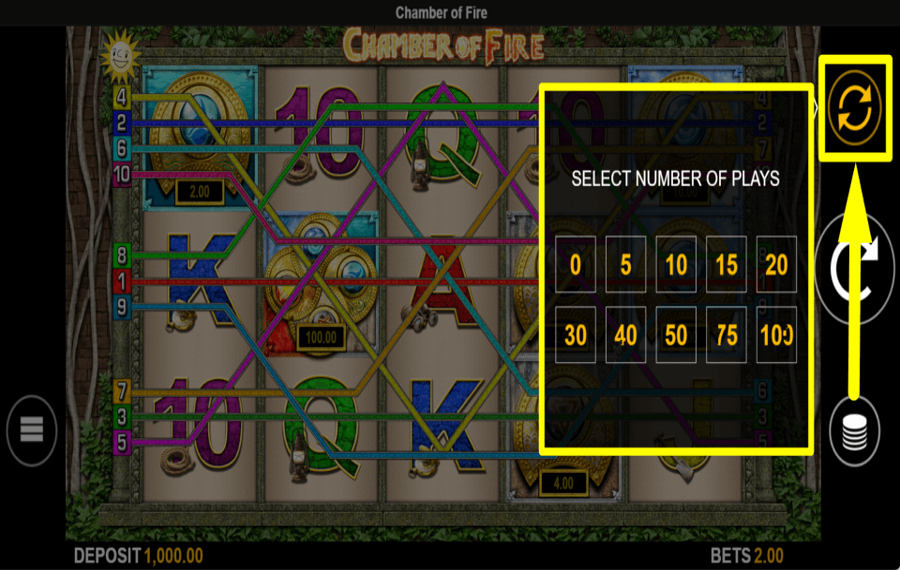 Chamber of Fire WÄHLEN SIE AUTOPLAY.