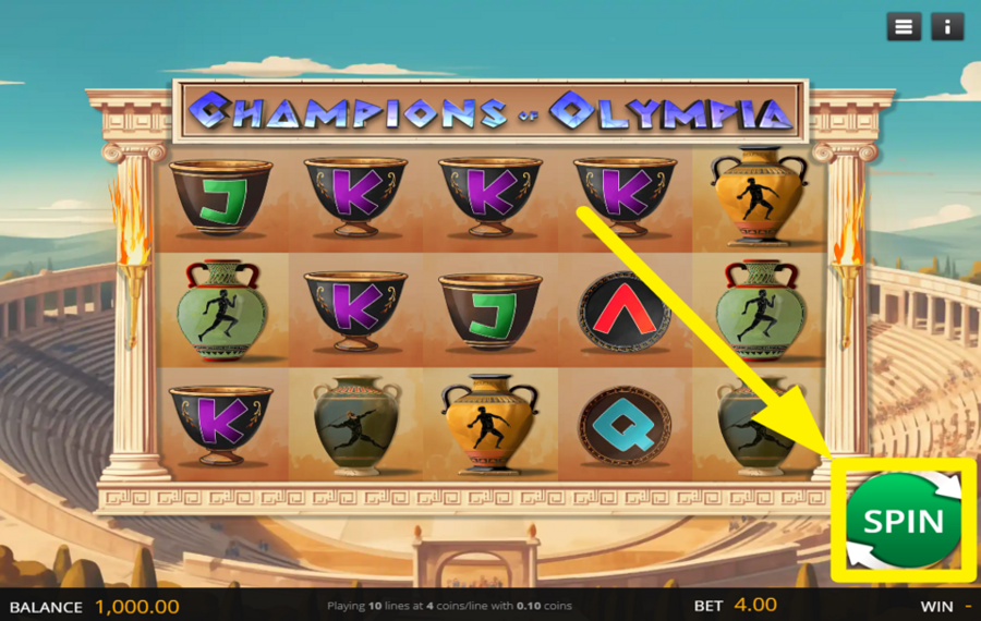 Champions of Olympia SPIELEN SIE DAS SPIEL.