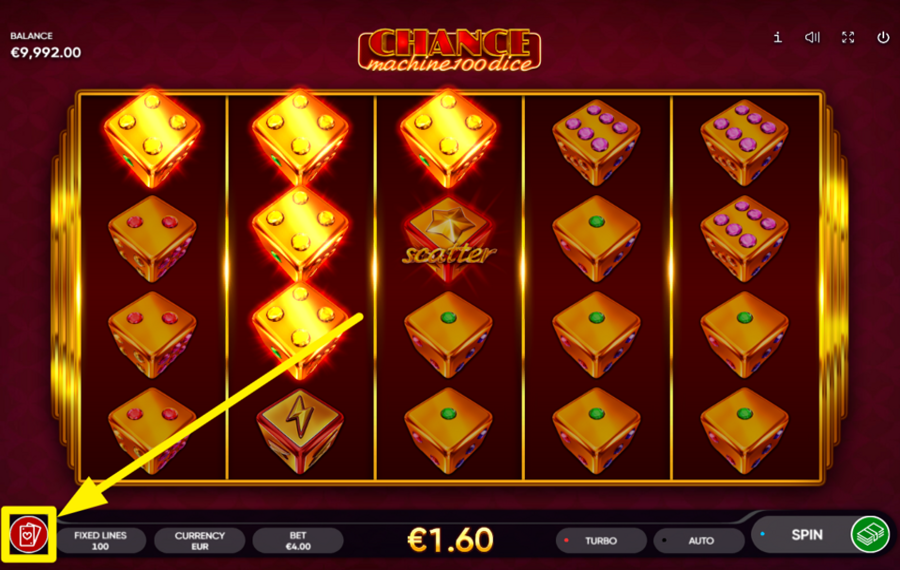 Chance Machine 100 Dice ¡PON A PRUEBA TU FORTUNA!