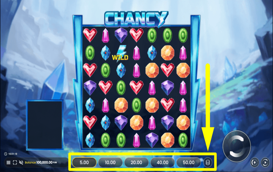 Chancy SCEGLI LA TUA SCOMMESSA.