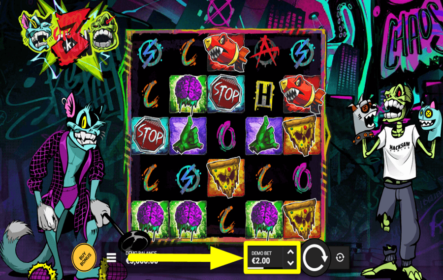 Chaos Crew 3 ВЫБЕРИТЕ СТАВКУ.