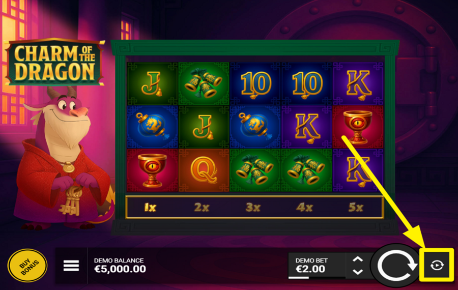 Charm of the Dragon TRIGGER AUTOMATIC SPINNING.