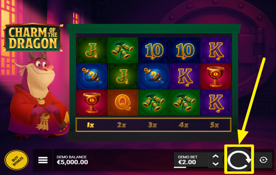 Charm of the Dragon SPIN THE REELS.