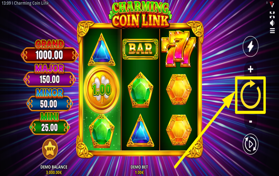 Charming Coin Link SPIN TO WIN!