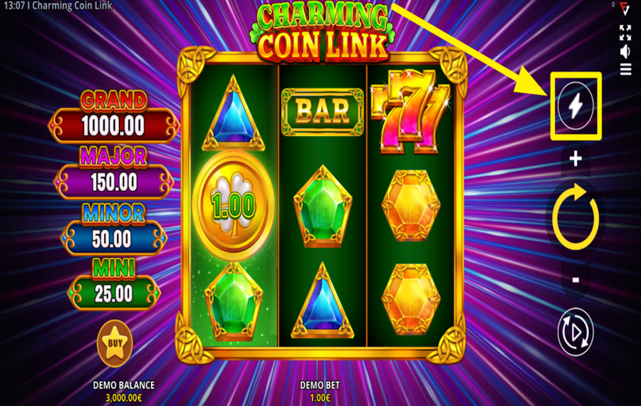 Charming Coin Link INCREASE THE TEMPO.