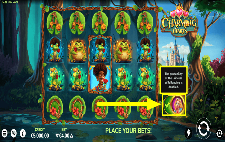 Charming Hearts WÄHLEN SIE PRINCESS WILD.