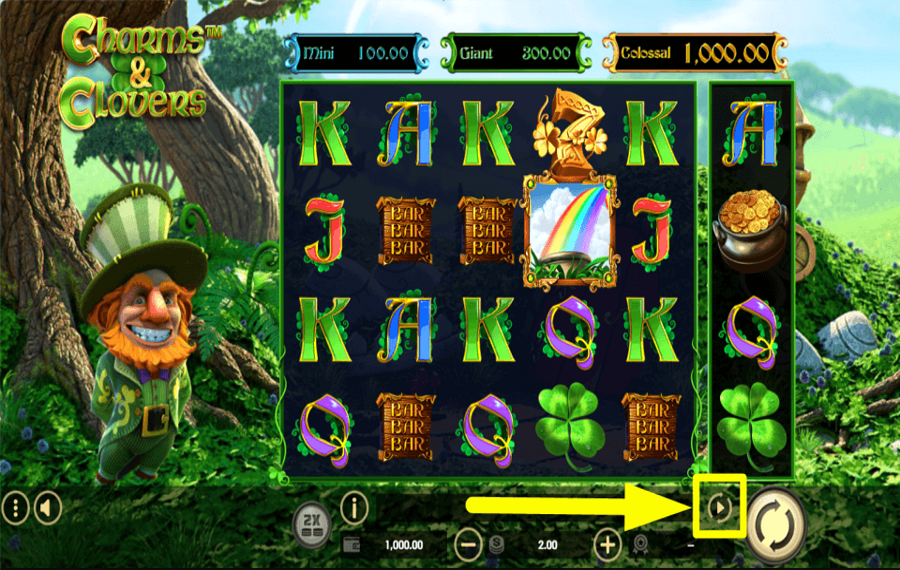 Charms And Clovers USE THE AUTOPLAY FEATURE.