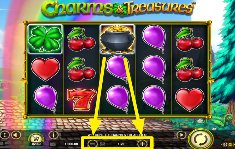 Charms and Treasures ENTSCHEIDEN SIE SICH FÜR IHREN EINSATZ.