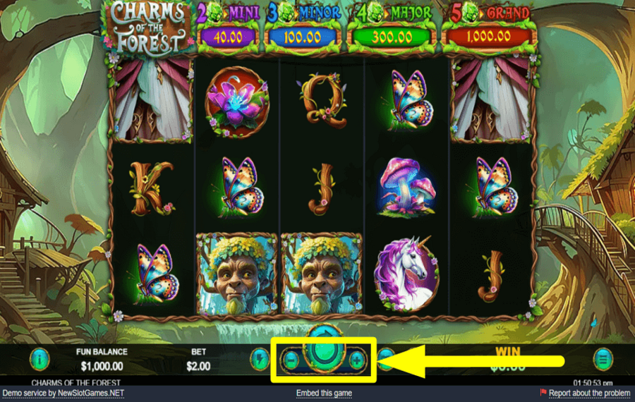 Charms of the Forest FISSA LA TUA SCOMMESSA.