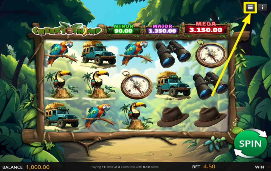 Cheeky Chimp TRIGGER AUTOMATIC PLAY.