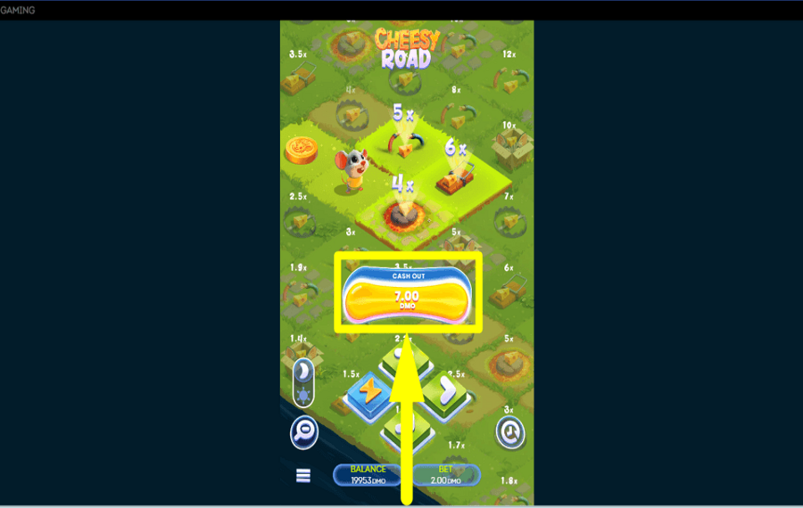 Cheesy Road COLLECT YOUR REWARD.