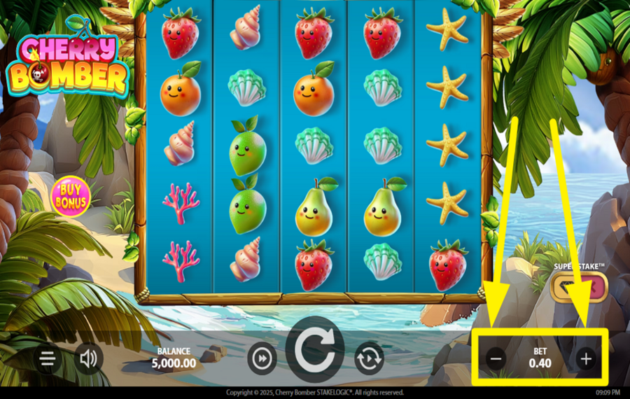 Cherry Bomber ИЗМЕНИТЕ СВОЮ СТАВКУ.