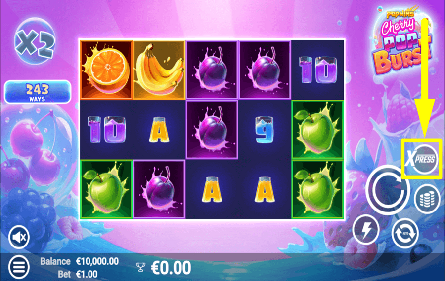 CherryPop Burst SHOP FOR BONUSES.