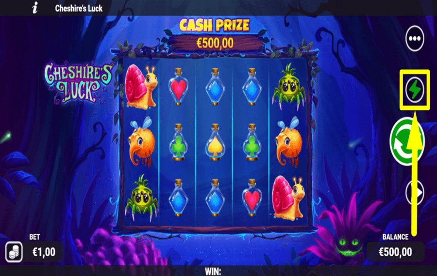 Cheshires Luck CHANGE YOUR PACE.