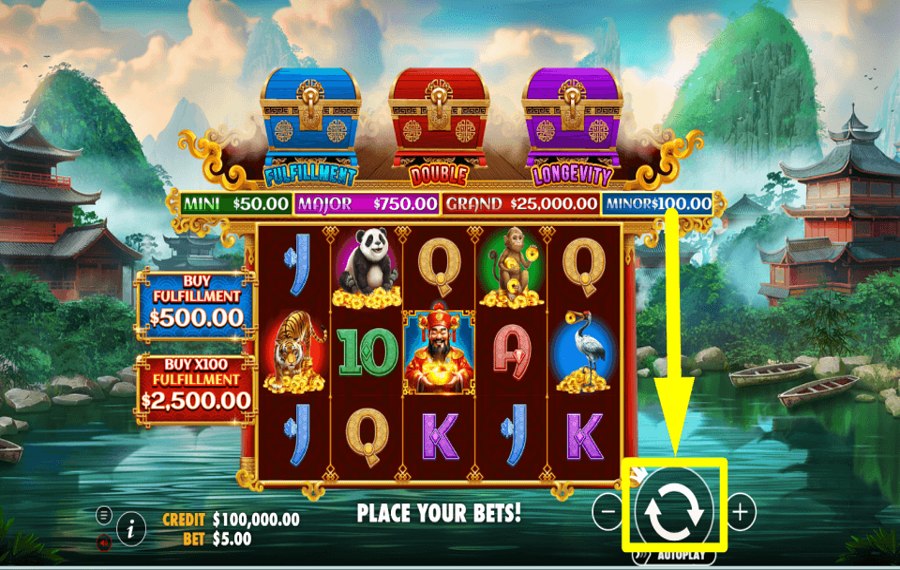 Chests of Cai Shen 2 COMIENCE A JUGAR.